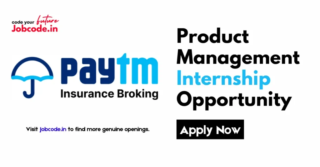 Product Management Internship