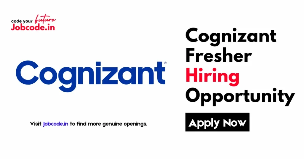 Cognizant Fresher Hiring
