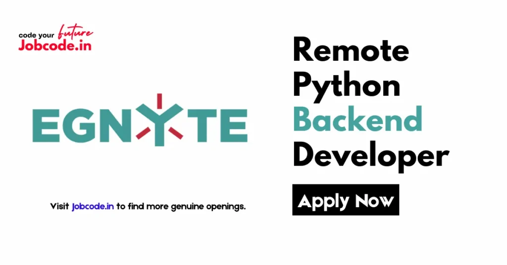 Remote Python Backend Developer