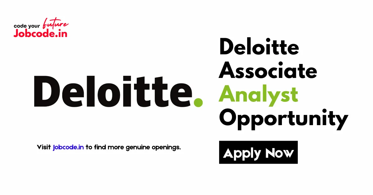 Deloitte Associate Analyst