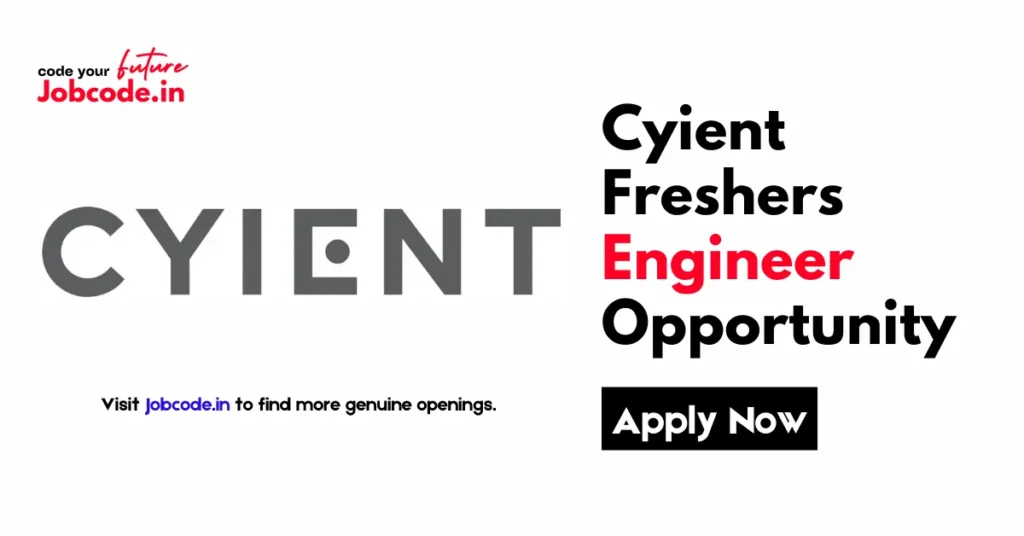 Cyient Freshers AI/ML Engineer
