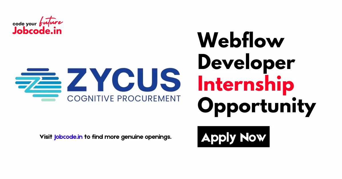 Webflow Developer Internship