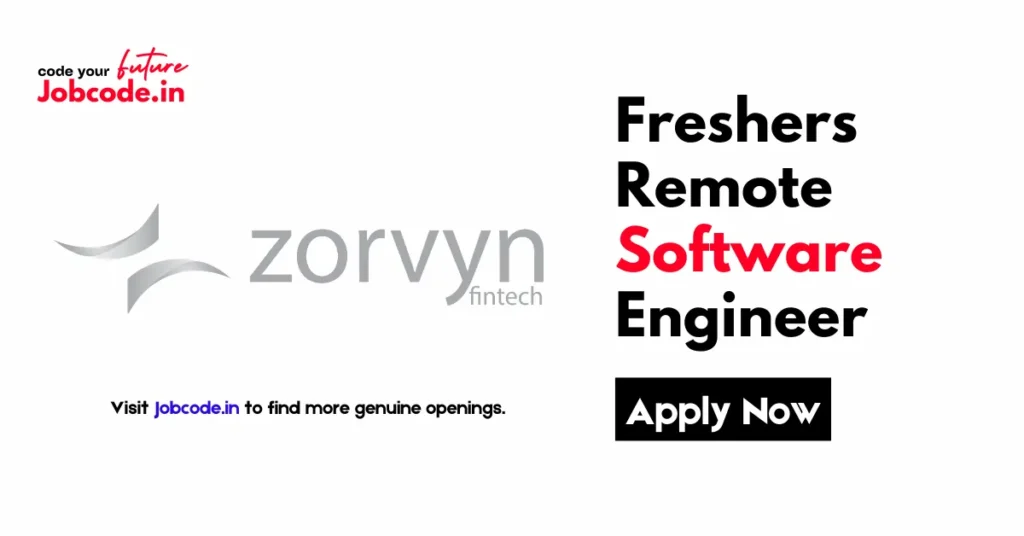 Freshers Remote Software Engineer