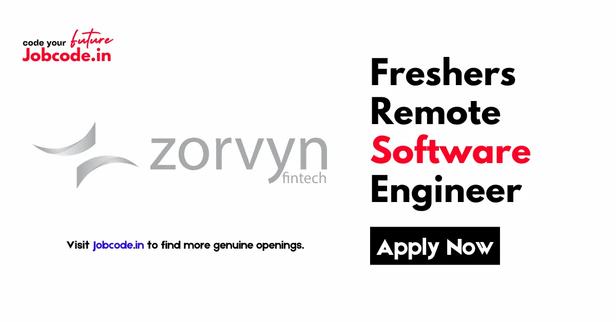 Freshers Remote Software Engineer