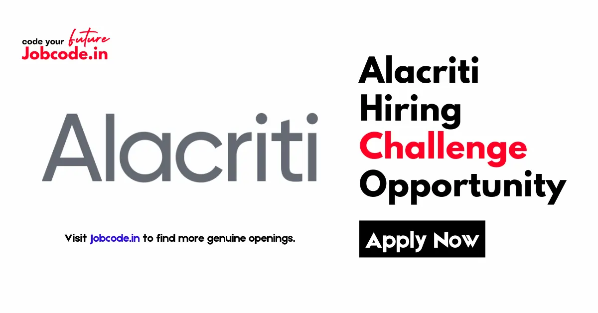 Alacriti Hiring Challenge