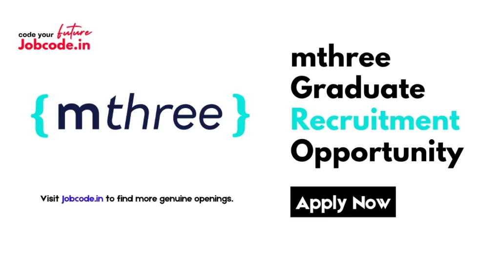 mthree Graduate Recruitment