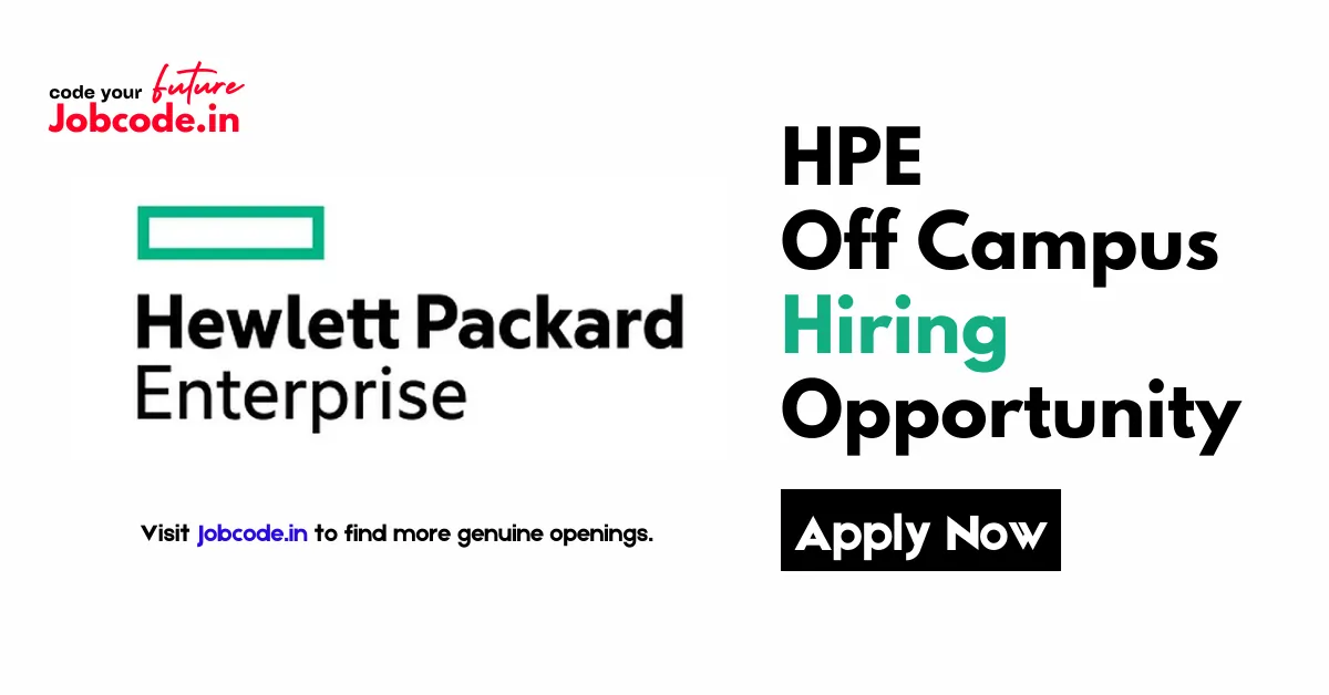 HPE Off Campus Hiring