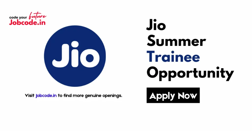 Jio Summer Trainee