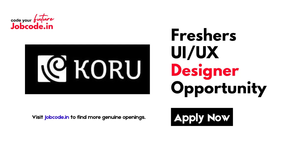Freshers UI/UX Designer