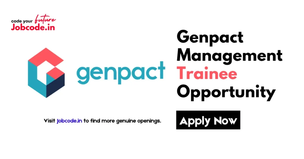 Genpact Management Trainee