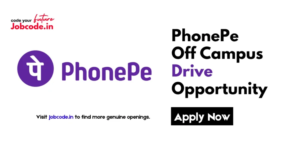 PhonePe Off Campus Drive