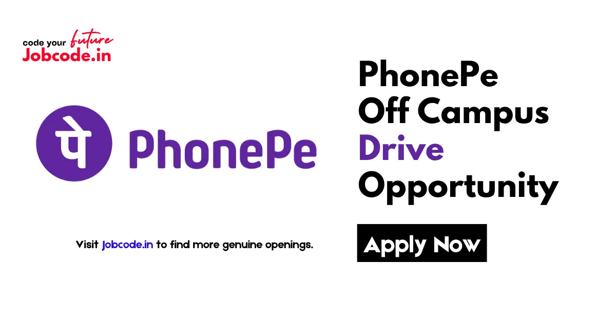 PhonePe Off Campus Drive