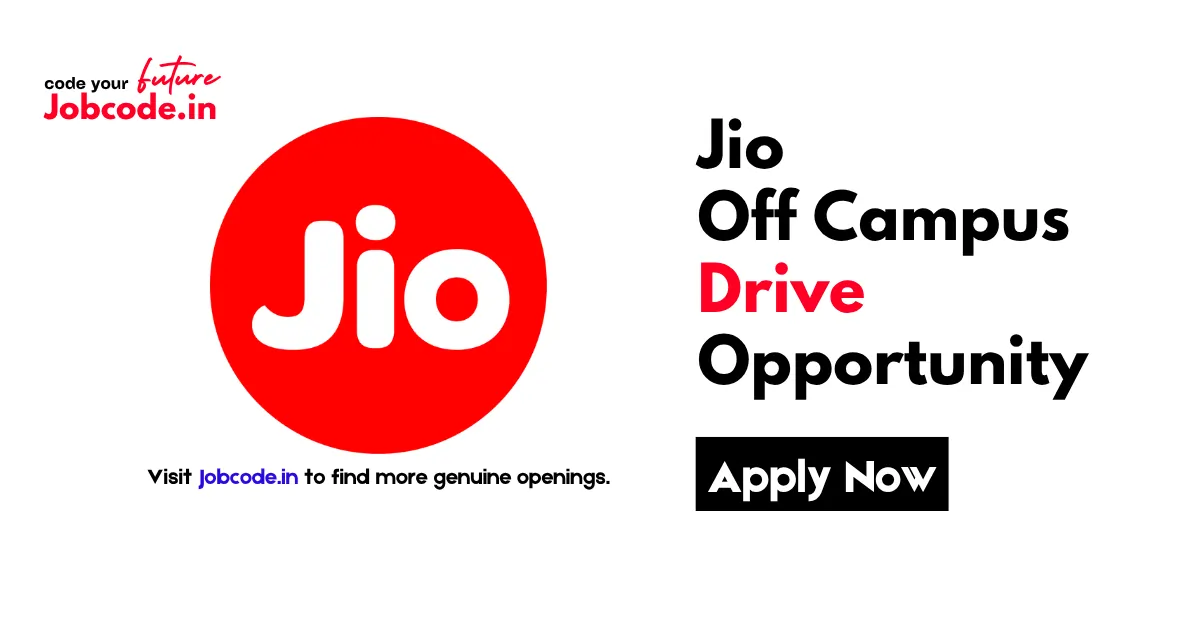 Jio Off Campus Drive