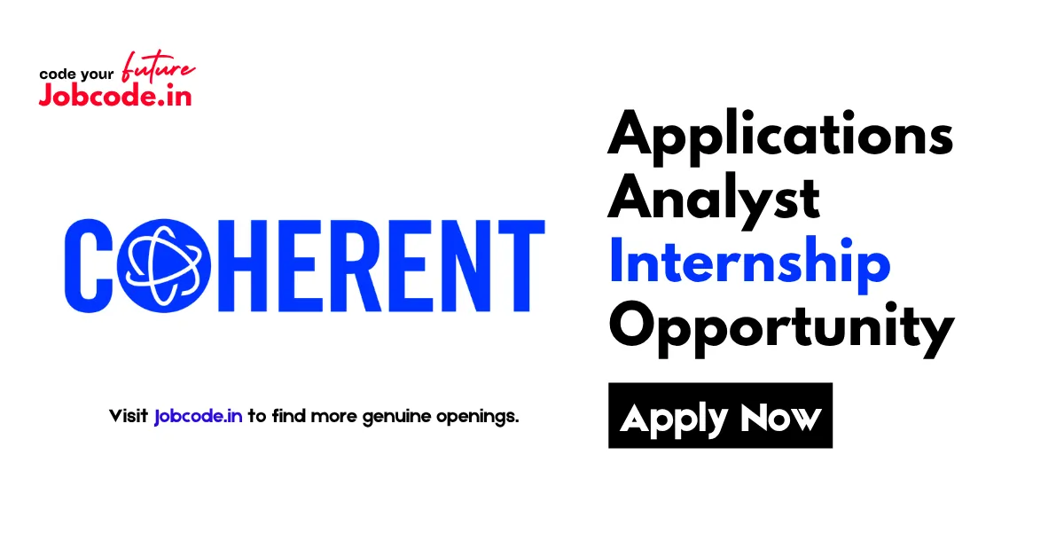 Applications Analyst Internship