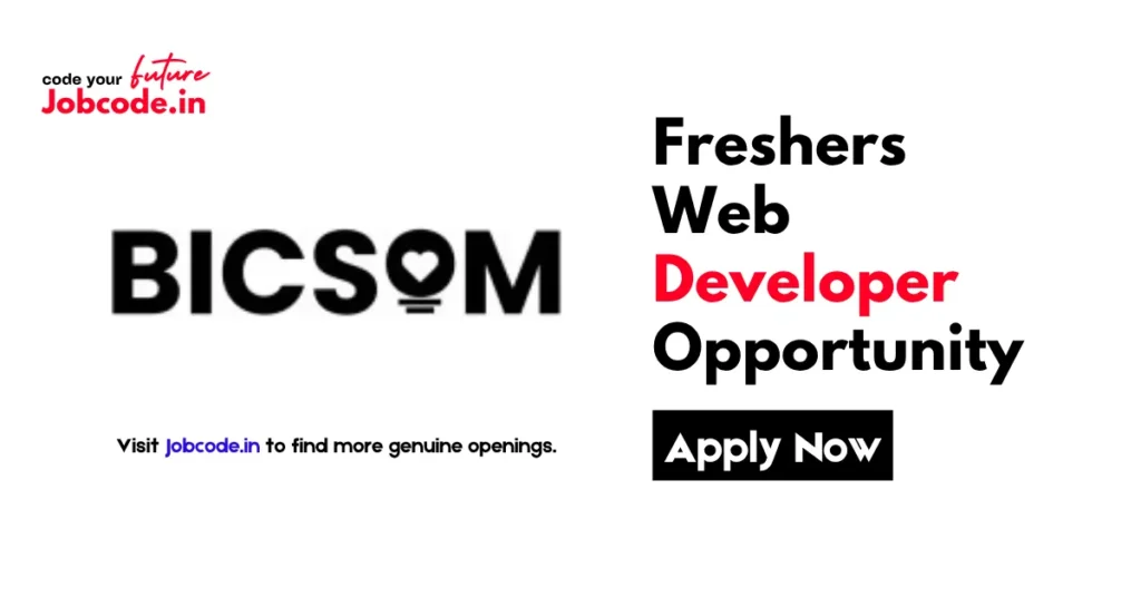 Freshers Web Developer