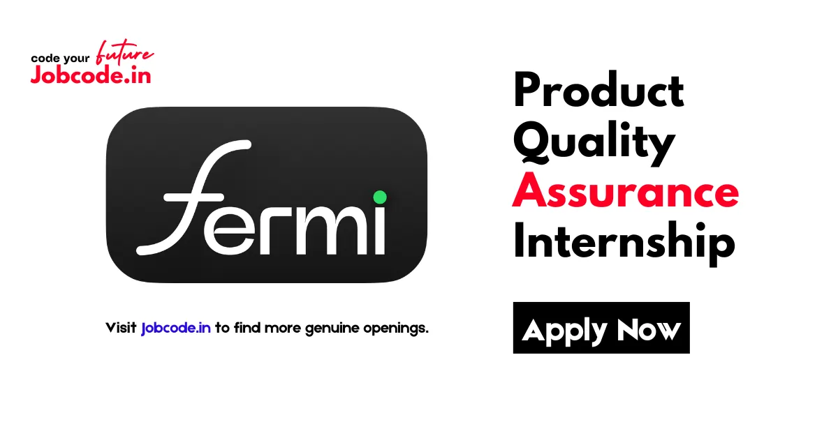 Product Quality Assurance Internship