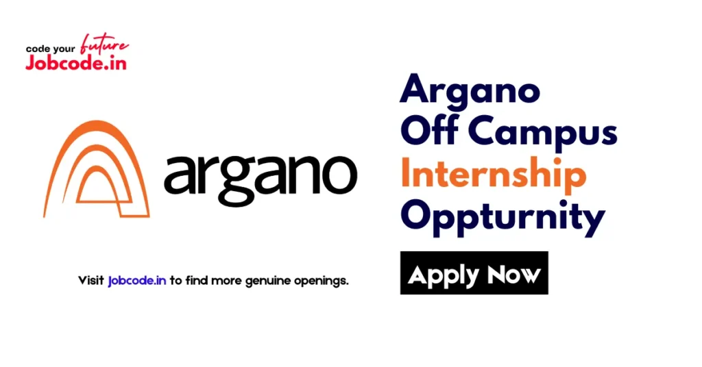 Argano Internship Oppturnity