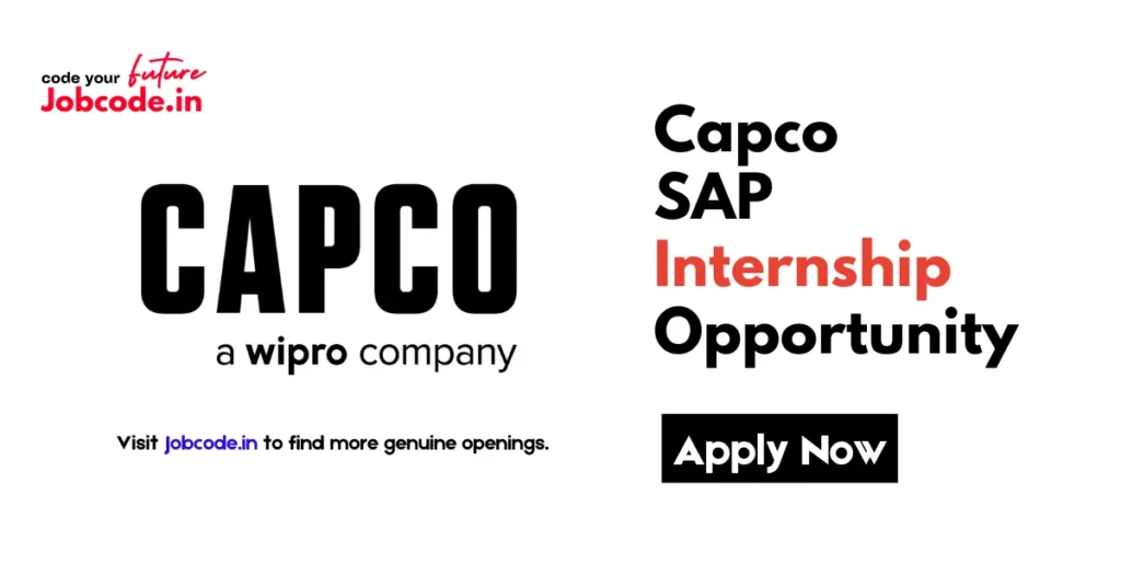 Capco SAP Internship