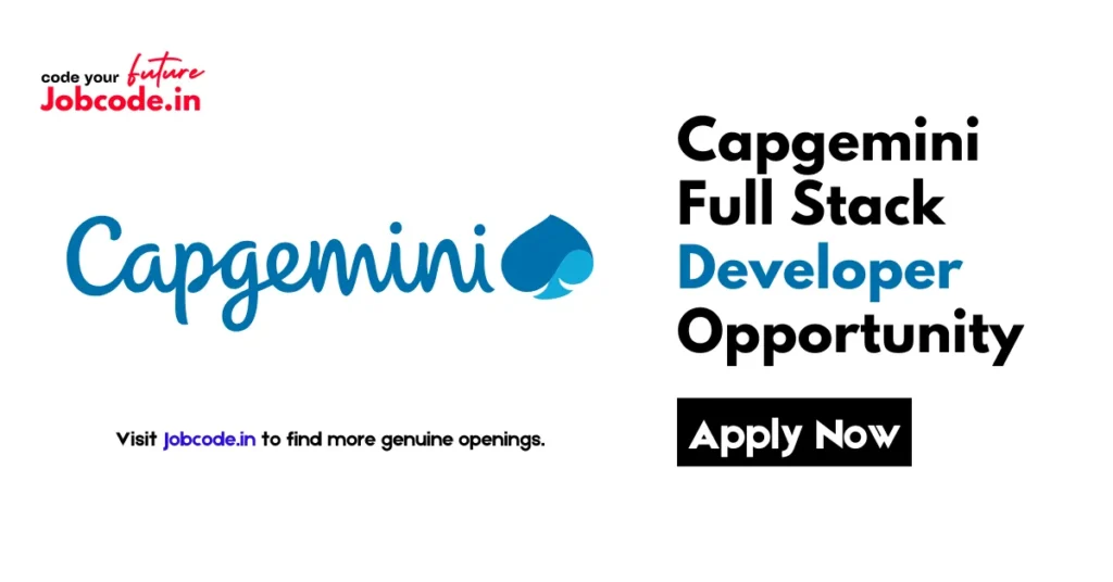 Capgemini Full Stack Developer