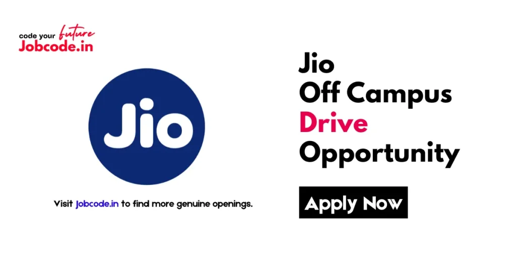 Jio Off Campus Drive