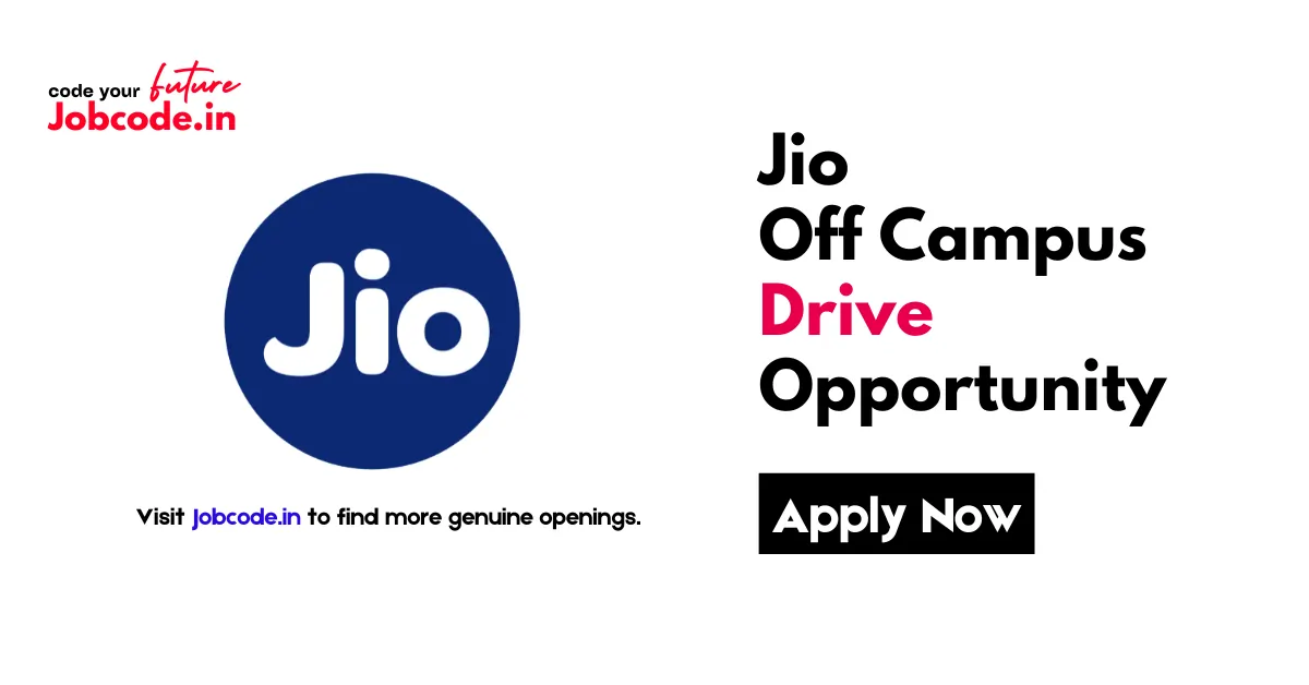 Jio Off Campus Drive