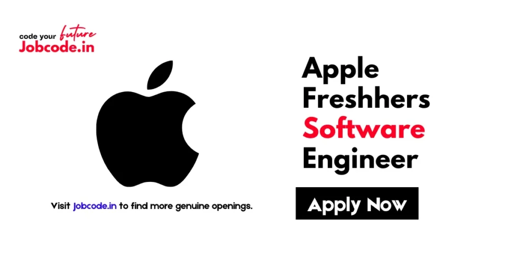 Apple Freshhers Software Engineer