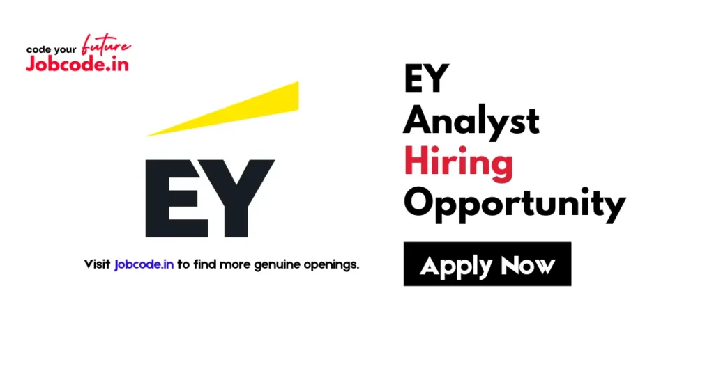 EY Analyst Opportunity