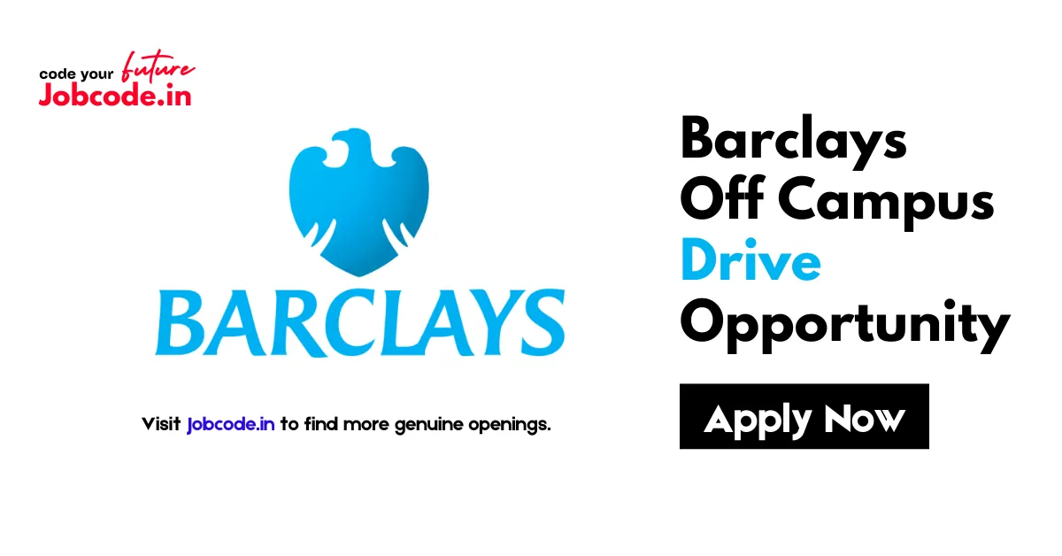 Barclays Analyst Off Campus Drive