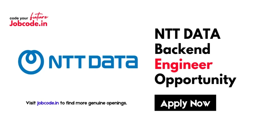 NTT DATA Backend Engineer