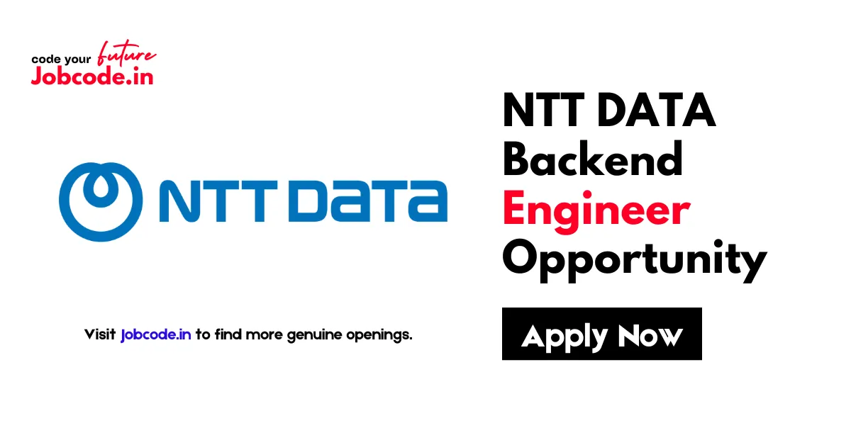 NTT DATA Backend Engineer