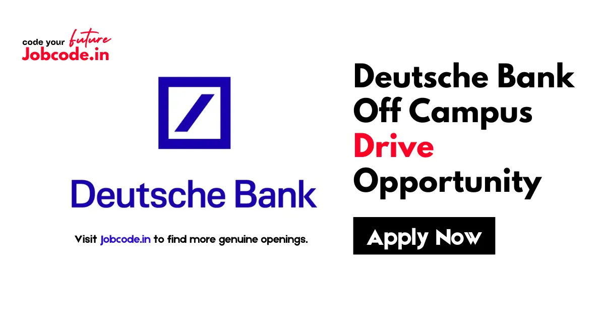 Deutsche Bank Off Campus Drive