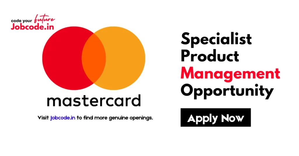 Specialist Product Management