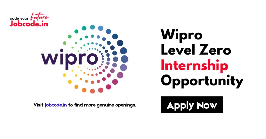 Wipro Level Zero Internship