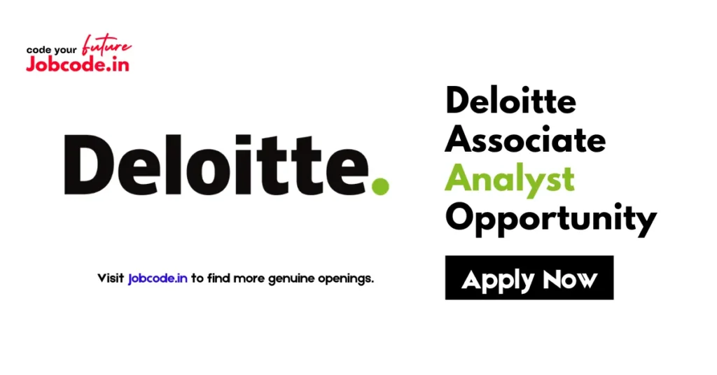 Deloitte Associate Analyst
