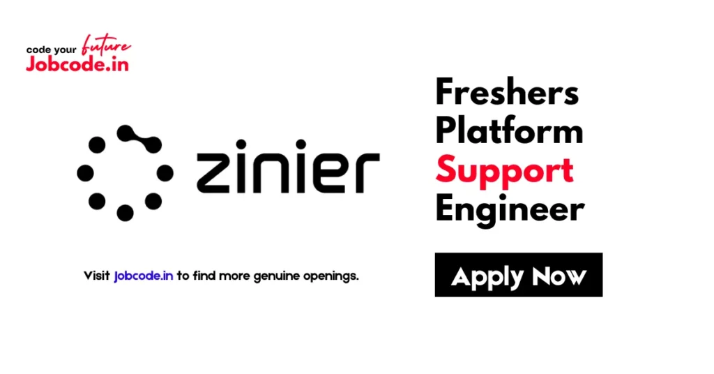 Freshers Platform Support Engineer