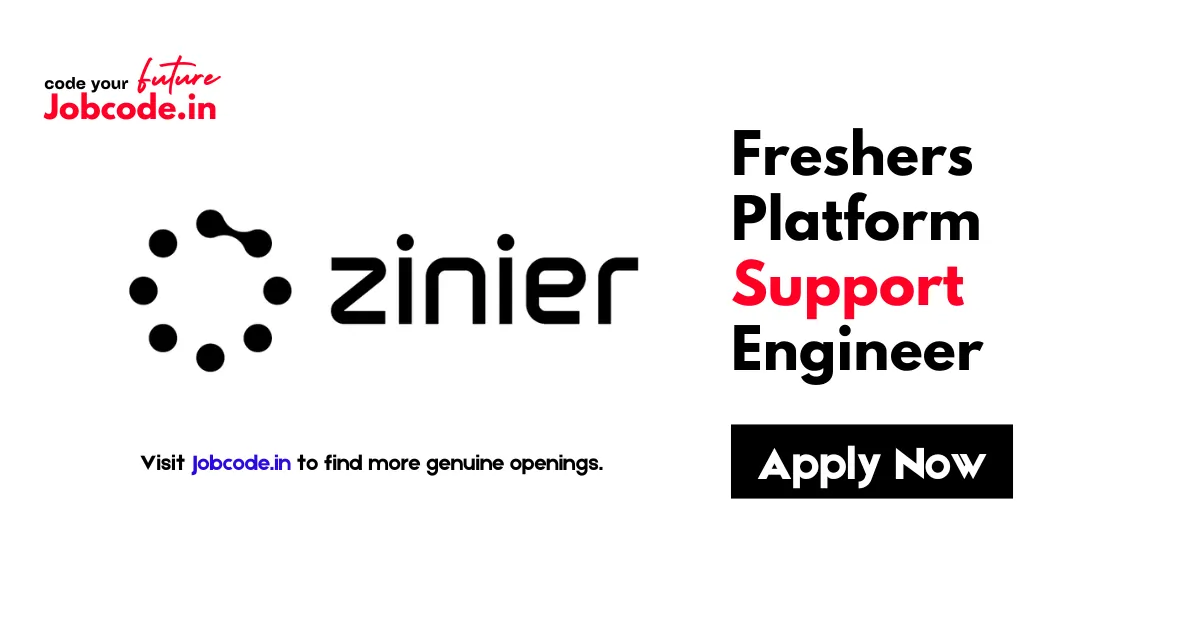 Freshers Platform Support Engineer