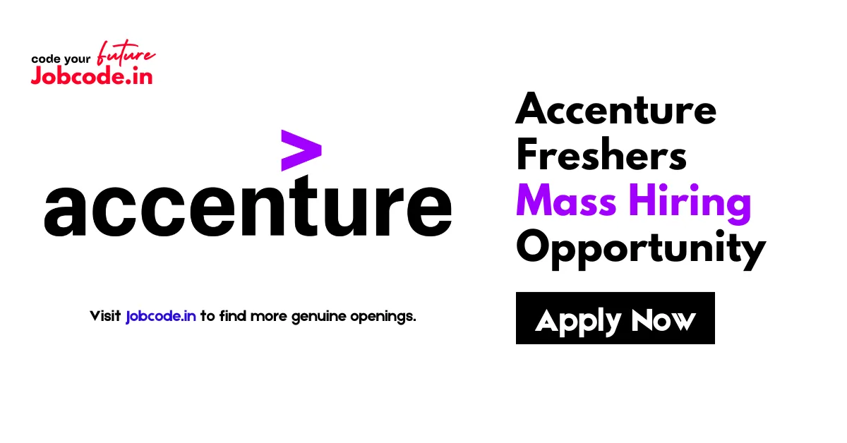 Accenture Freshers Mass Hiring
