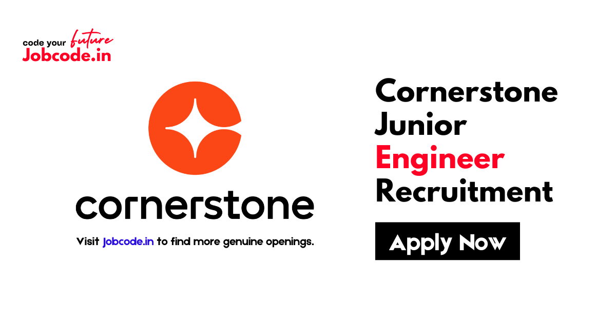 Cornerstone Junior Engineer