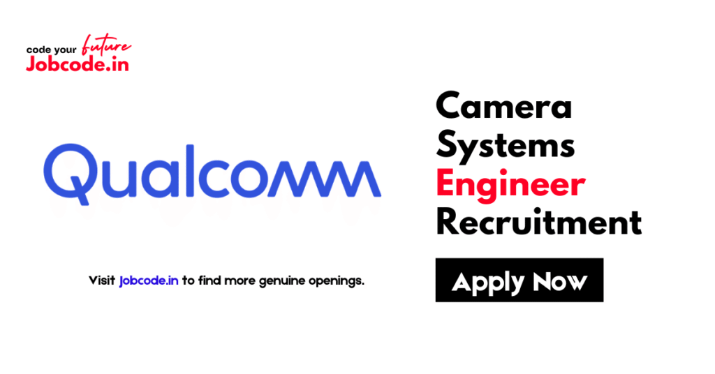 Camera Systems Engineer