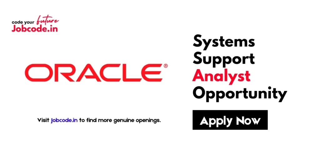 Oracle Systems Support Analyst