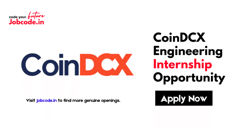 CoinDCX Engineering Internship