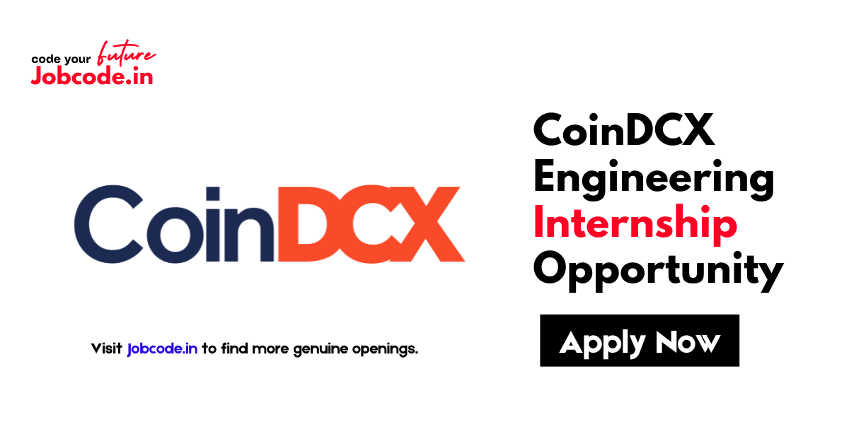 CoinDCX Engineering Internship