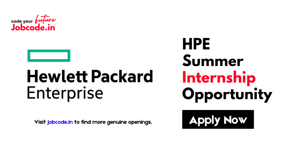 HPE Summer Internship