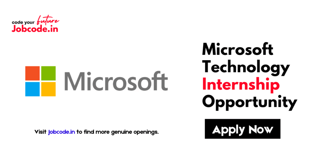 Microsoft Technology Internship