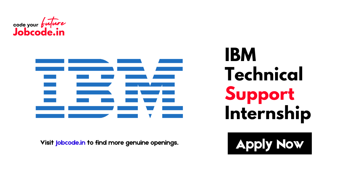 IBM Technical Support Internship