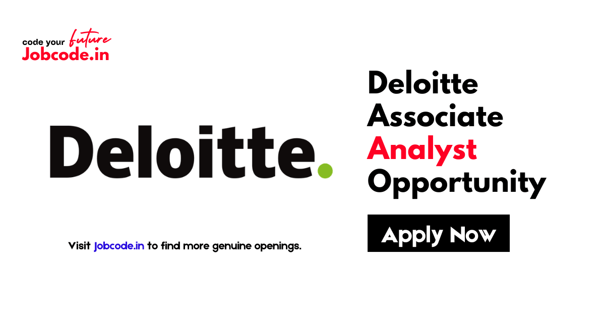 Deloitte Associate Analyst