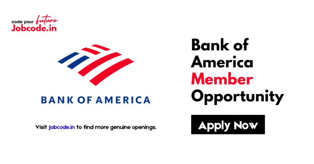 Bank of America Team Member