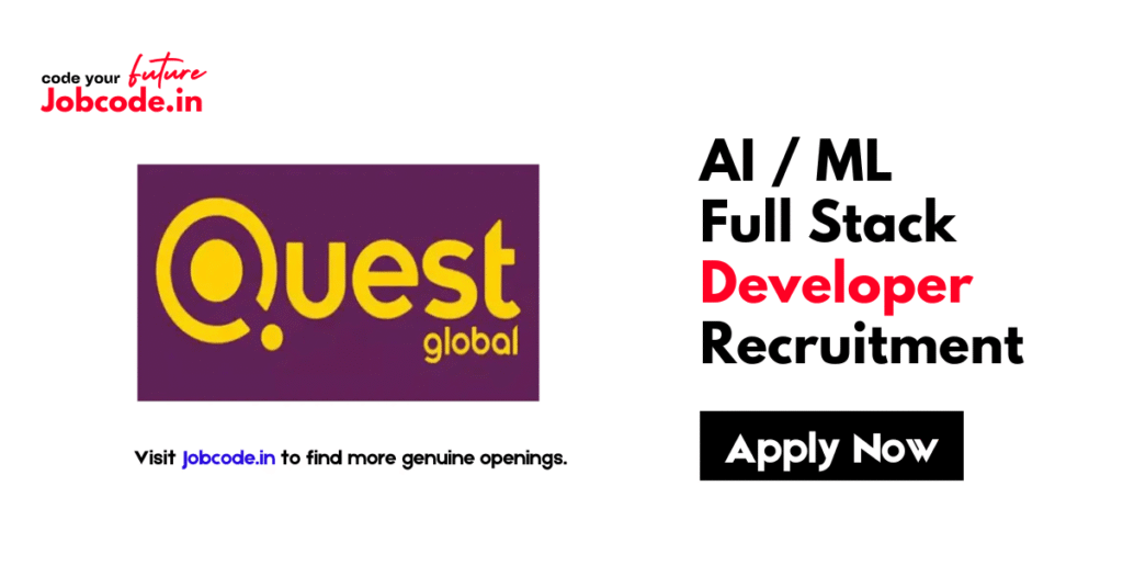 AI / ML Full Stack Developer Recruitment