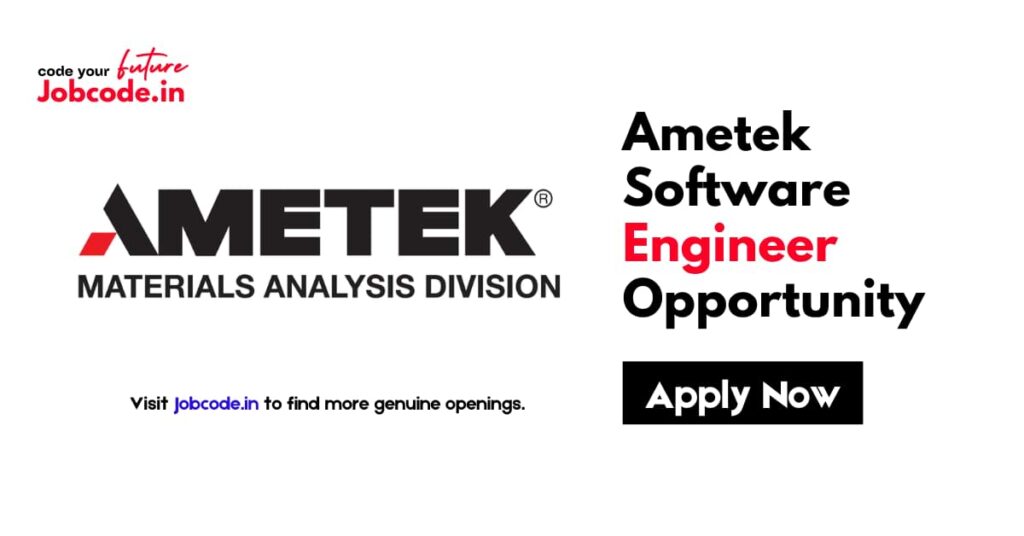 Ametek Software Engineer