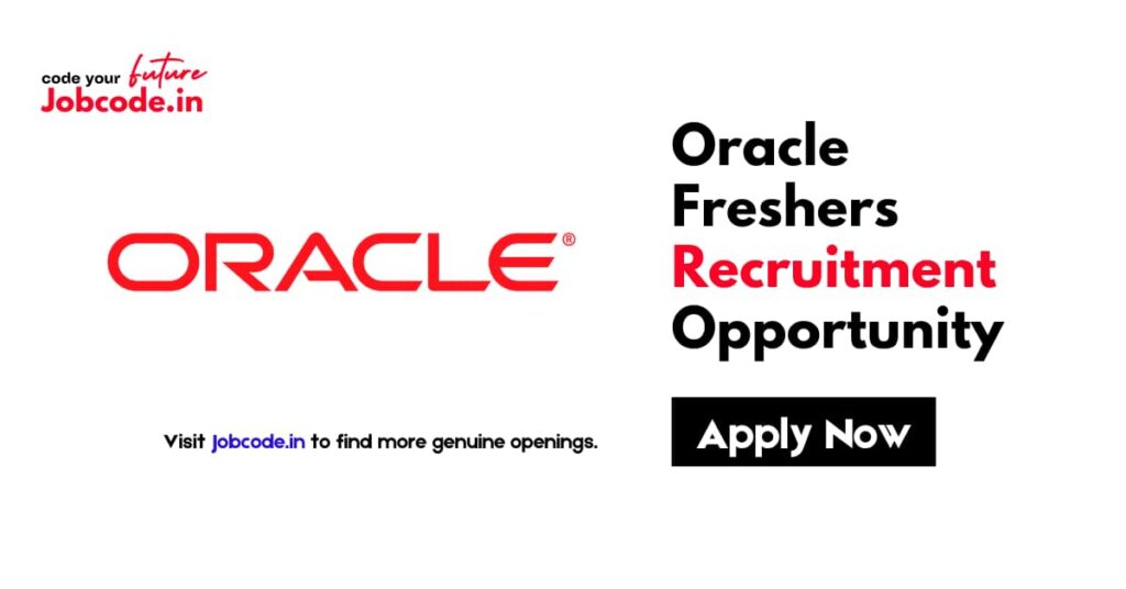 Oracle Freshers Recruitment